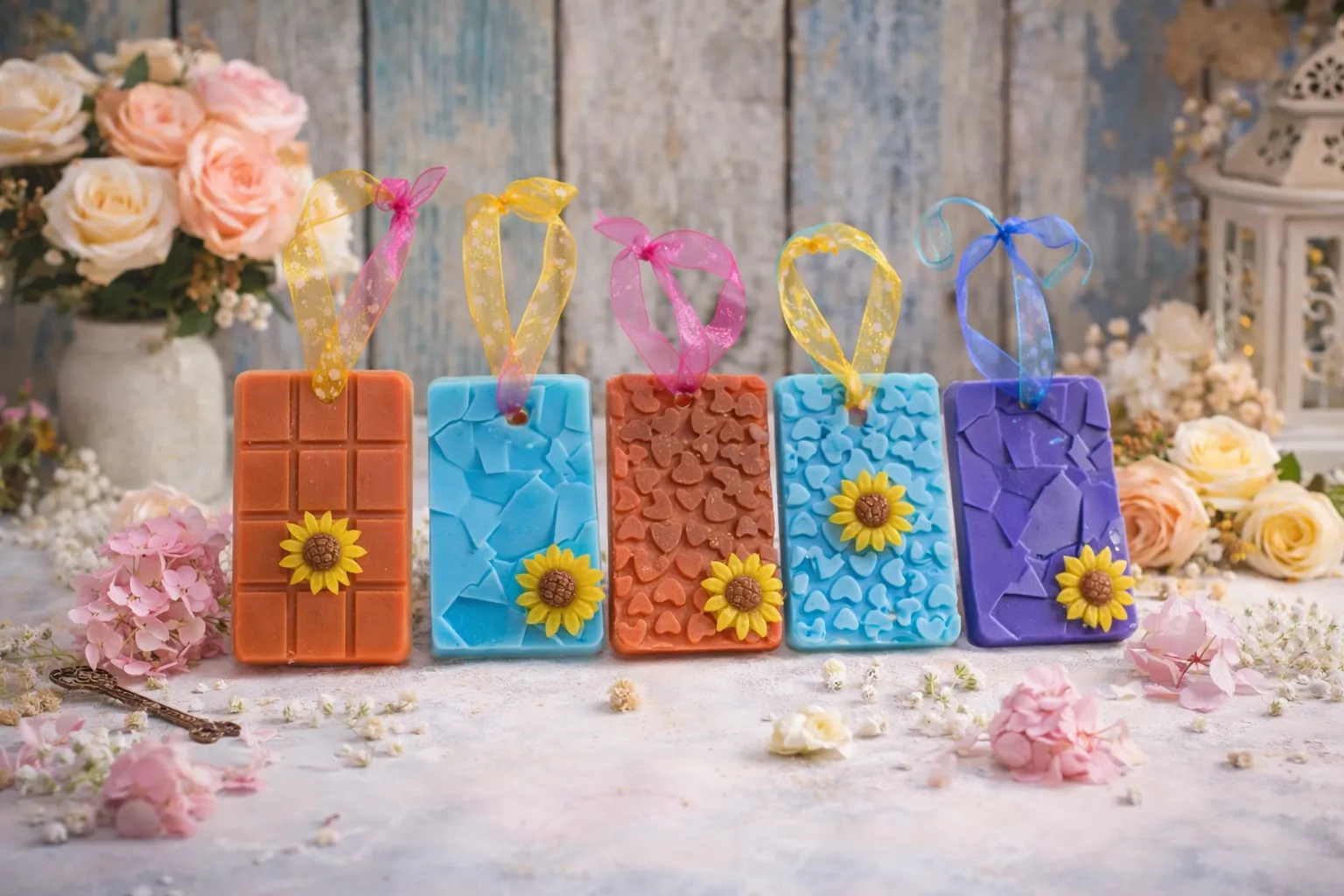 Room Freshener Wax Sachet - Handmade Craft by SuOly Craft